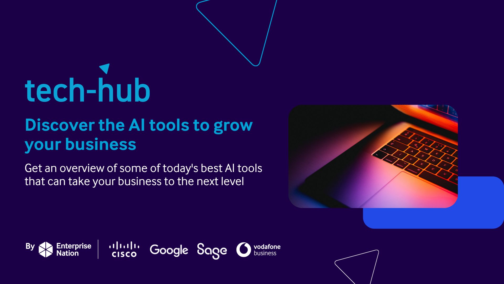 Tech Hub Discover the AI tools to grow your business, Wednesday 15th